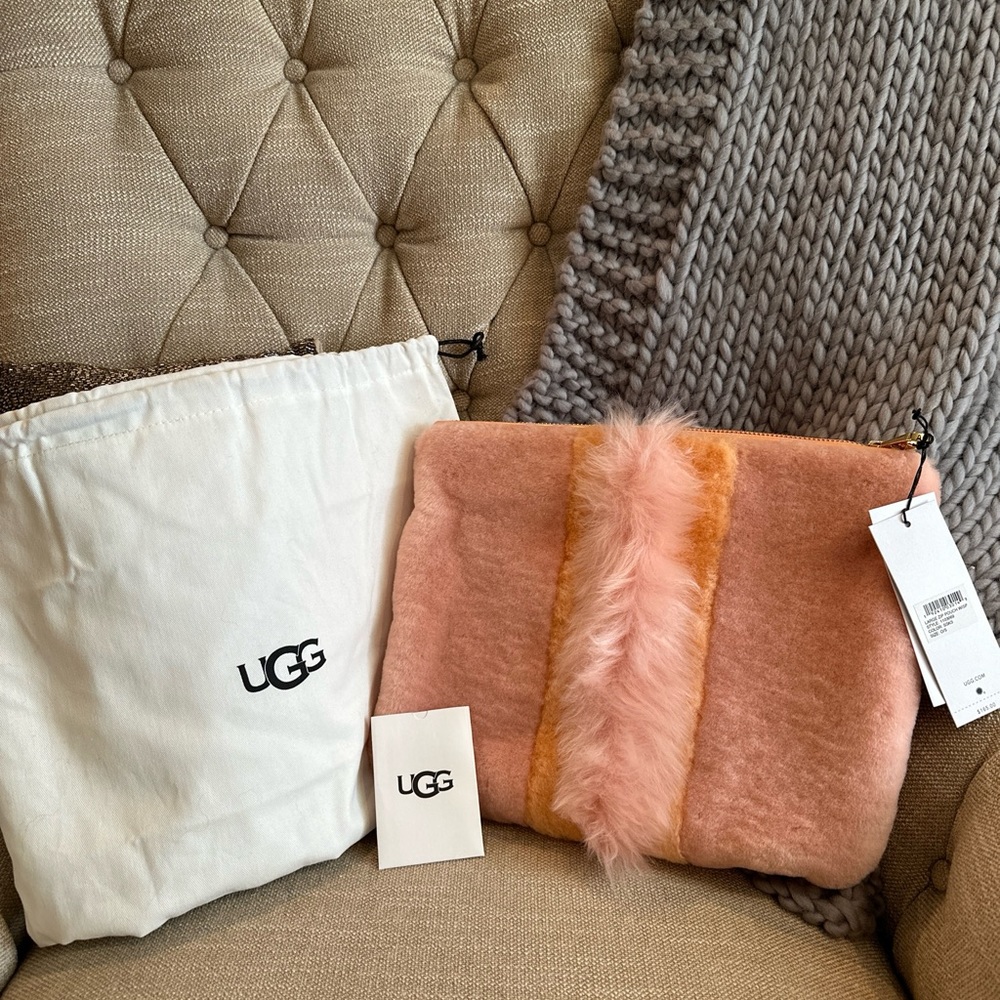 UGG Large Zip Pouch Wisp